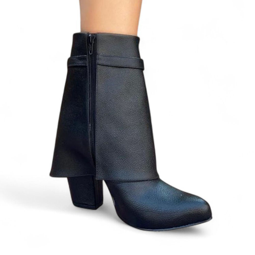 BOTA MUJER HAWAI BAJA TACO 9 1299 5C-85 COLOR NEGRO - 2