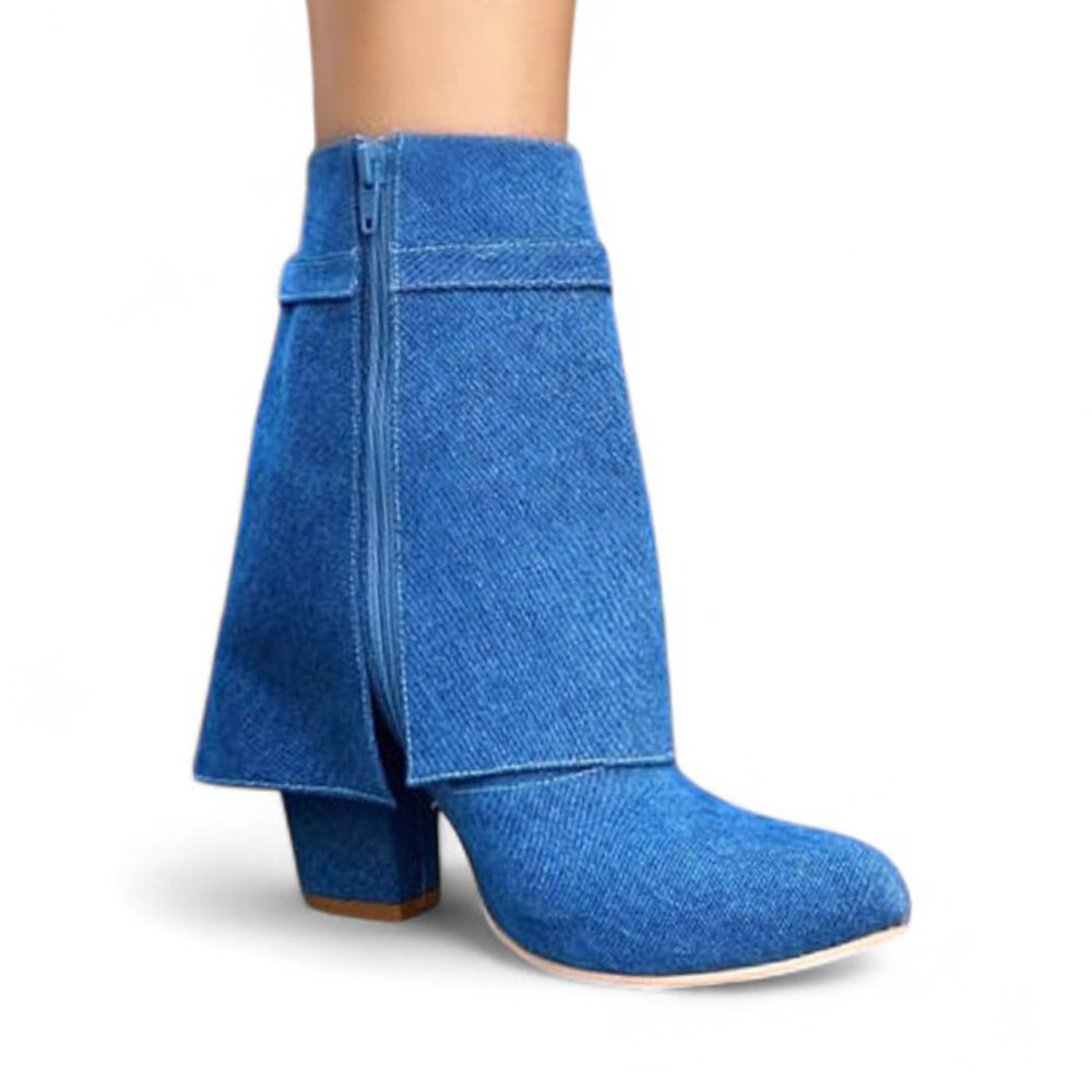 BOTA MUJER HAWAI BAJA TACO 9 1299 5C-85 COLOR JEAN - 2