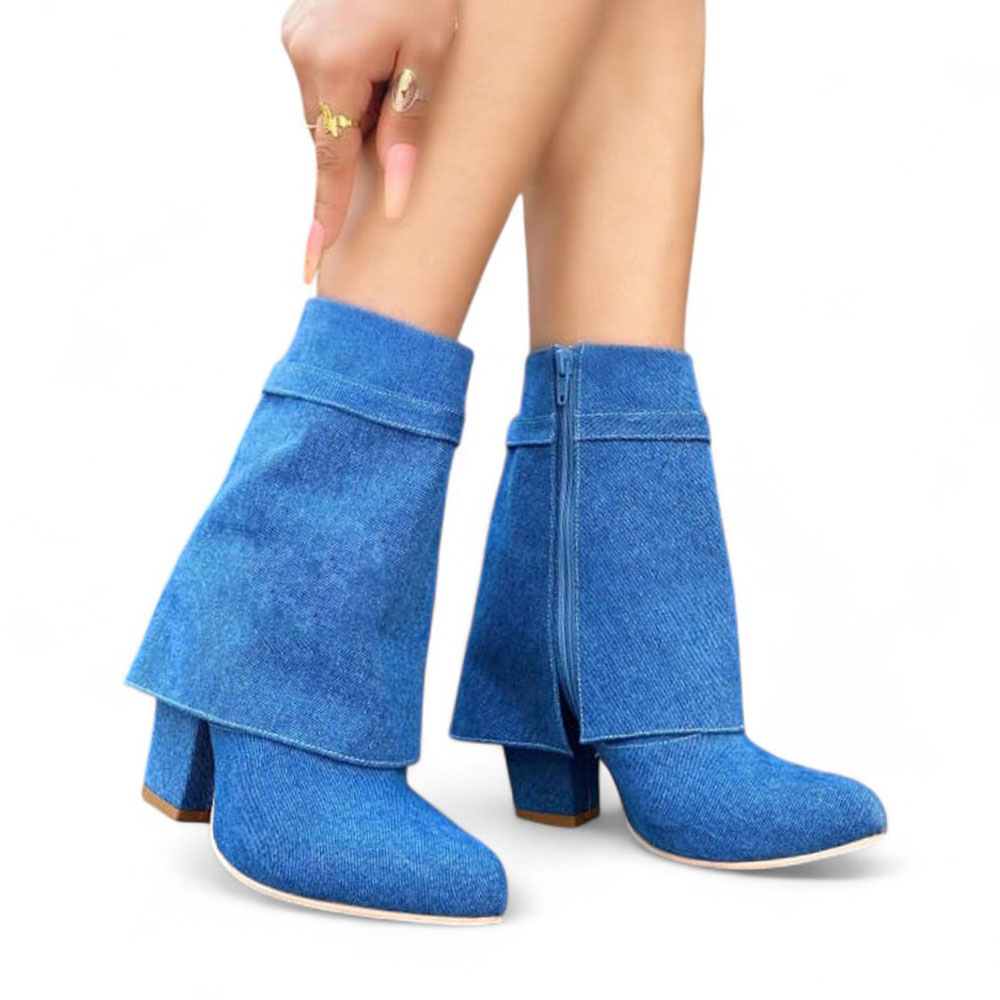 BOTA MUJER HAWAI BAJA TACO 9 1299 5C-85 COLOR JEAN - 3