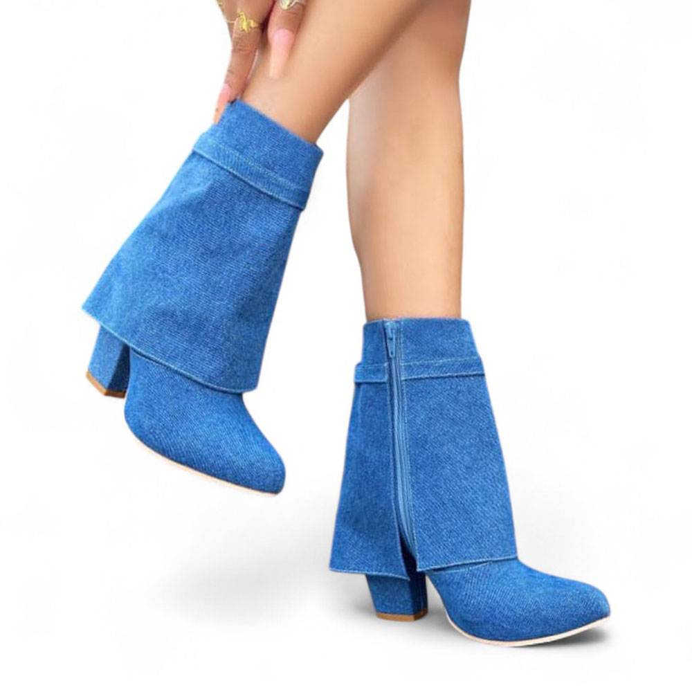 BOTA MUJER HAWAI BAJA TACO 9 1299 5C-85 COLOR JEAN - 4