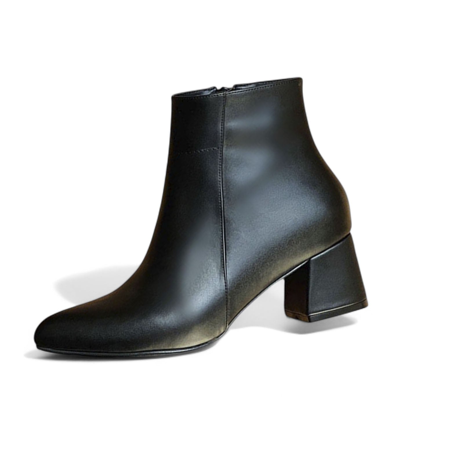 BOTIN MUJER CLASICA TACO 5 2086-60 COLOR NEGRO - 1
