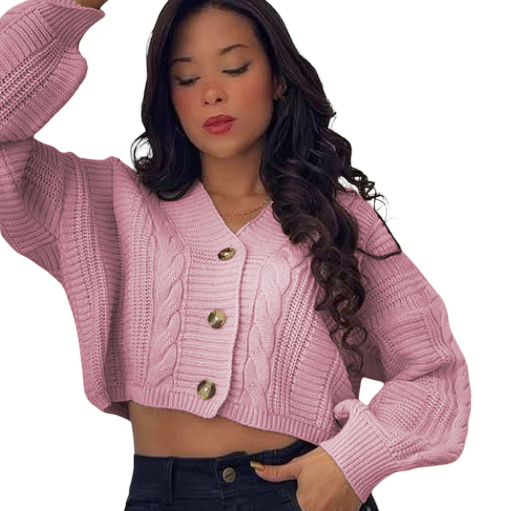 CHOMPA MUJER HILO TRENSA 359G-23 COLOR ROSADO - 1