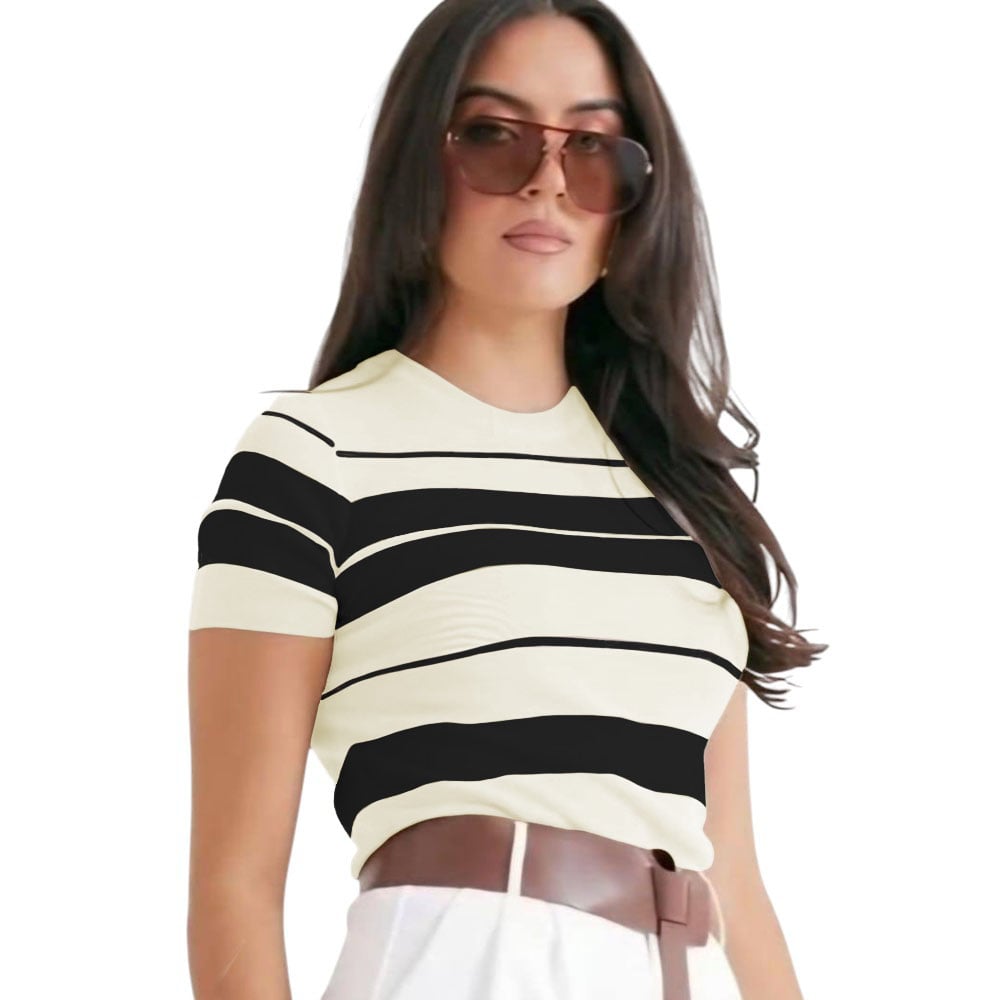 POLO MUJER HILO NEW ECOSHOPING 359G-17 COLOR CRUDO - 1