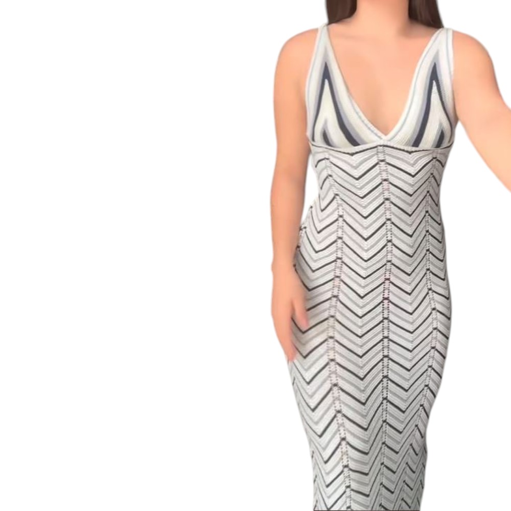 VESTIDO ARCOIRIS HILO TACTO 468G ANE-39 COLOR NEGRO - 3