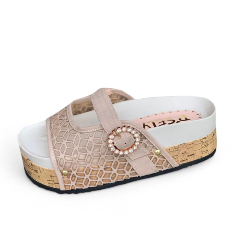 SANDALIA MUJER GRECA ALTO X5 2086L-50 COLOR ROSADO - 1