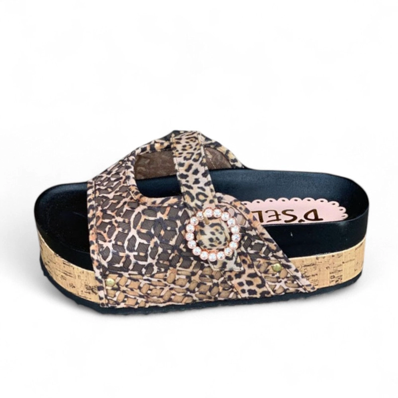 SANDALIA MUJER GRECA ALTO X5 2086L-50 COLOR MULTICOLOR - 1