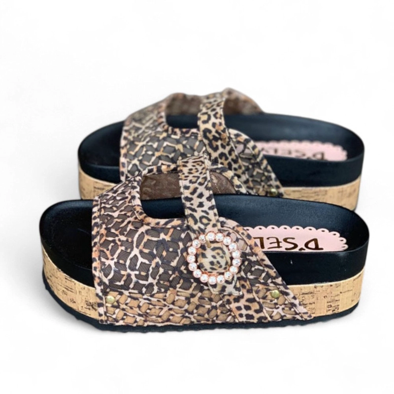 SANDALIA MUJER GRECA ALTO X5 2086L-50 COLOR MULTICOLOR - 2