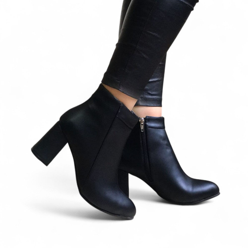 TACO 9 BOTA MUJER CLASICA 2086L-60 COLOR NEGRO - 2