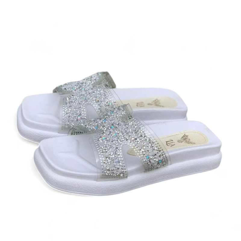 SANDALIA MUJER ALTO X3 2086L-48 COLOR BLANCO - 4