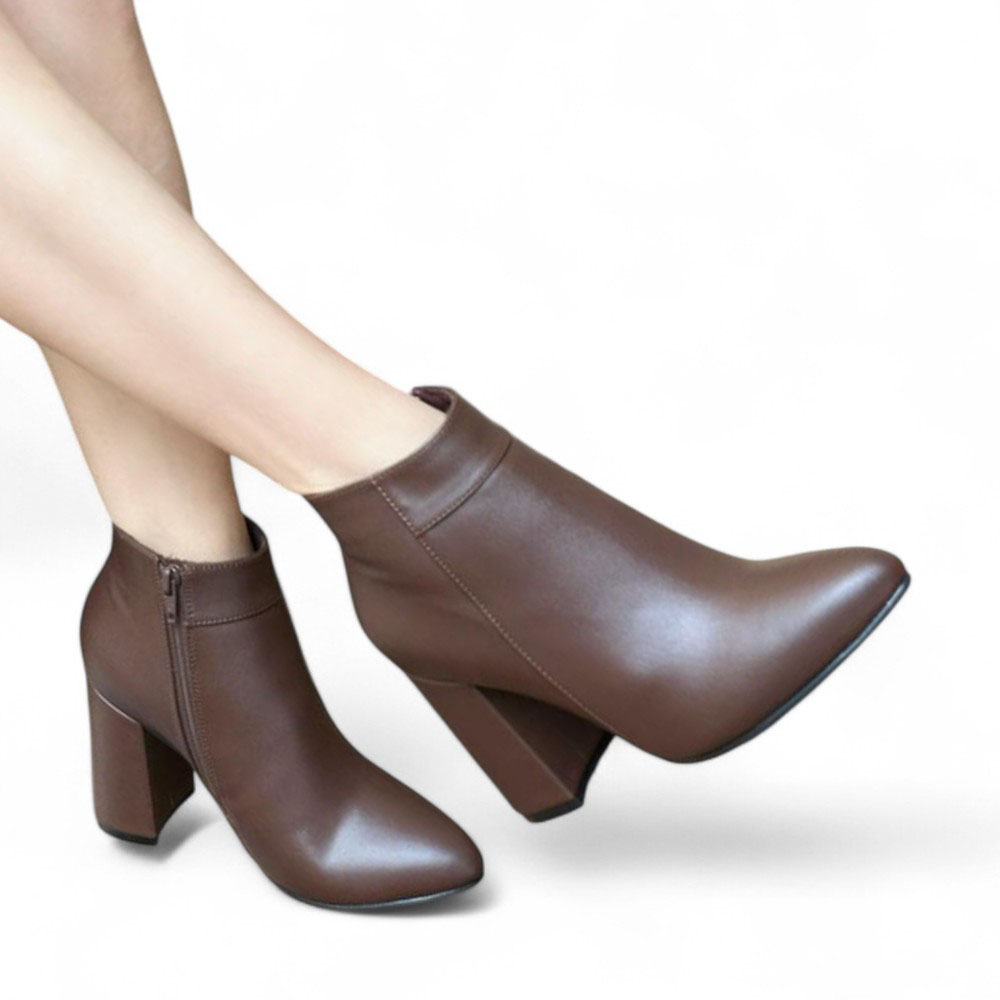 TACO 9 BOTA MUJER CLASICA 2086L-60 COLOR MARRON - 4