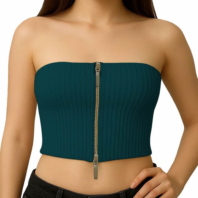 TOP STRAPPLE DOBLE CIERRE 474G LID-10 HILO TACTO COLOR VERDE - 1