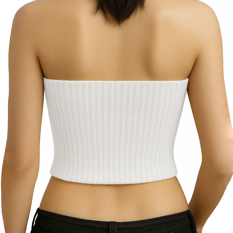 TOP STRAPPLE DOBLE CIERRE 474G LID-10 HILO TACTO COLOR HUESO - 2