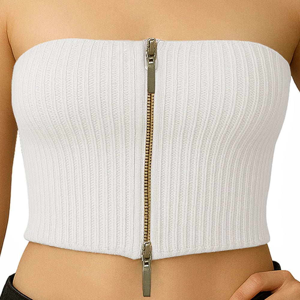 TOP STRAPPLE DOBLE CIERRE 474G LID-10 HILO TACTO COLOR HUESO - 4
