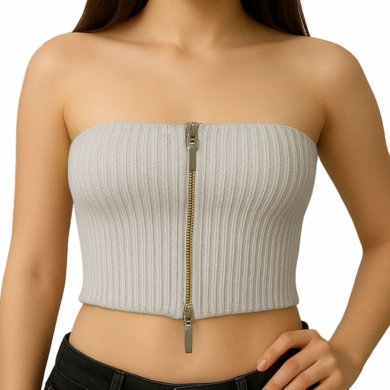 TOP STRAPPLE DOBLE CIERRE 474G LID-10 HILO TACTO COLOR CRUDO - 1