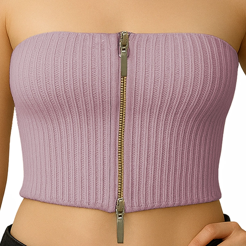 TOP STRAPPLE DOBLE CIERRE 474G LID-10 HILO TACTO COLOR ROSADO - 3