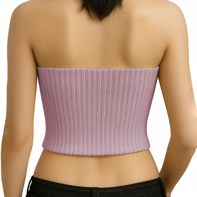 TOP STRAPPLE DOBLE CIERRE 474G LID-10 HILO TACTO COLOR ROSADO - 4
