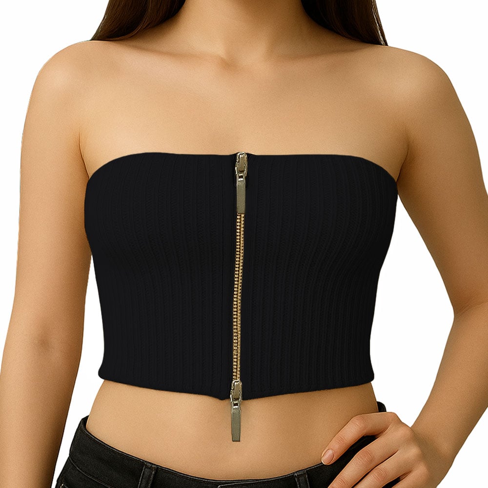 TOP STRAPPLE DOBLE CIERRE 474G LID-10 HILO TACTO COLOR NEGRO - 1