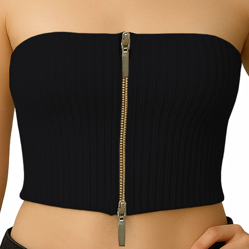 TOP STRAPPLE DOBLE CIERRE 474G LID-10 HILO TACTO COLOR NEGRO - 3
