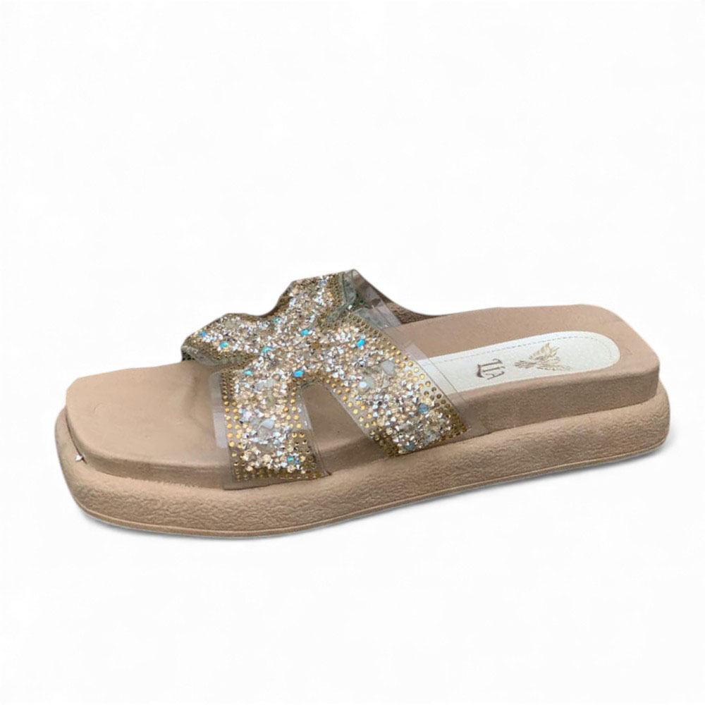 SANDALIA MUJER 1431L-48 MICA H COLOR BEIGE - 1