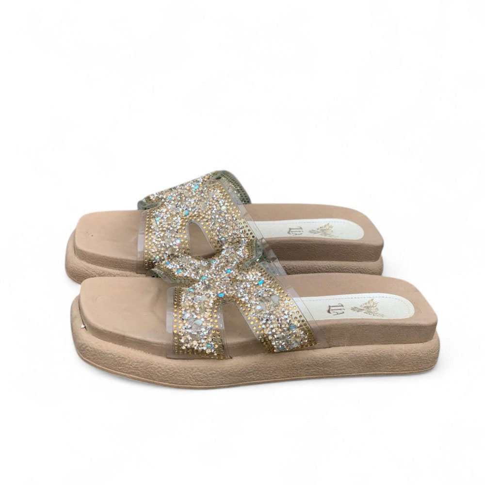 SANDALIA MUJER 1431L-48 MICA H COLOR BEIGE - 2