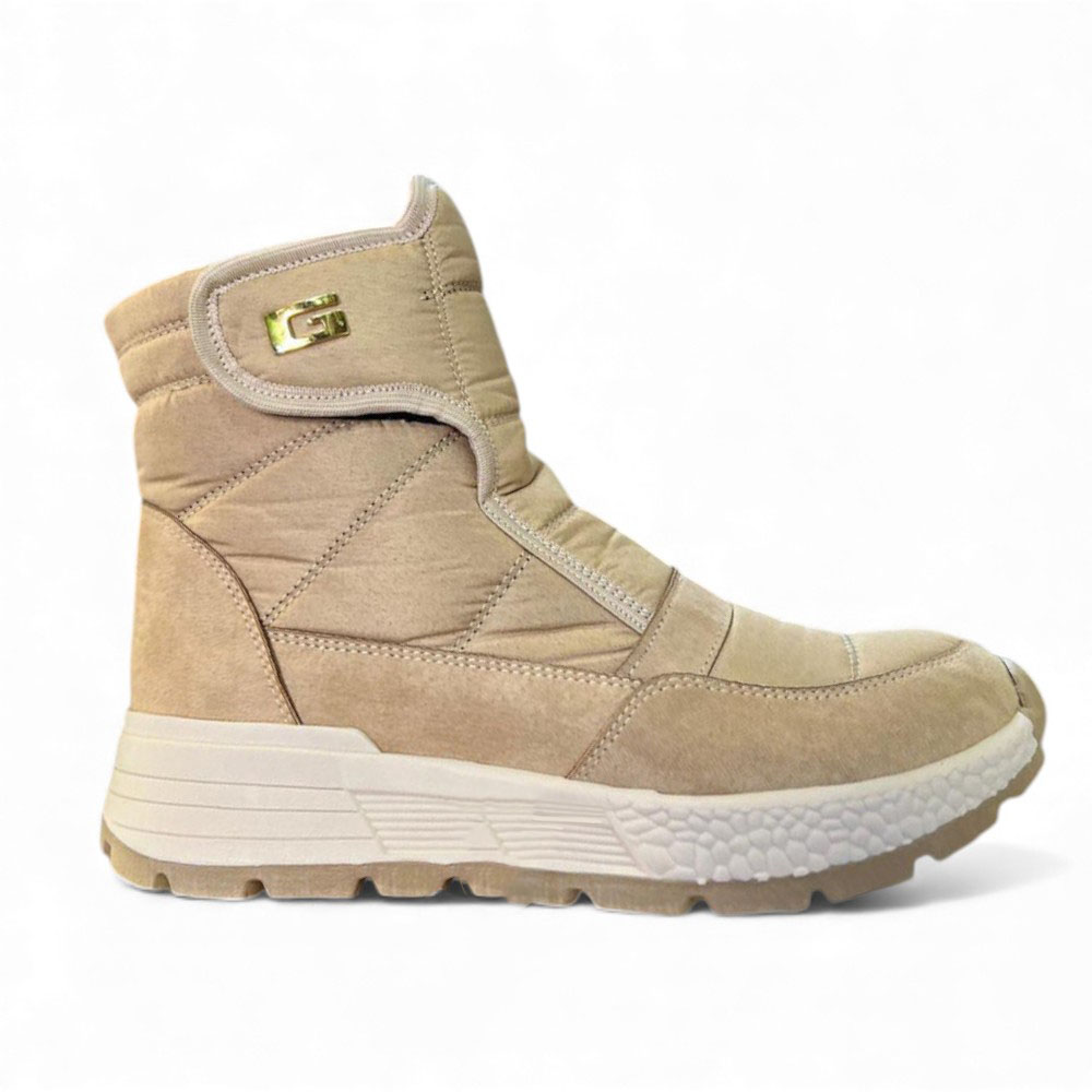BOTIN MUJER 1431L-50 G2 IMPERMEABLE COLOR BEIGE - 1