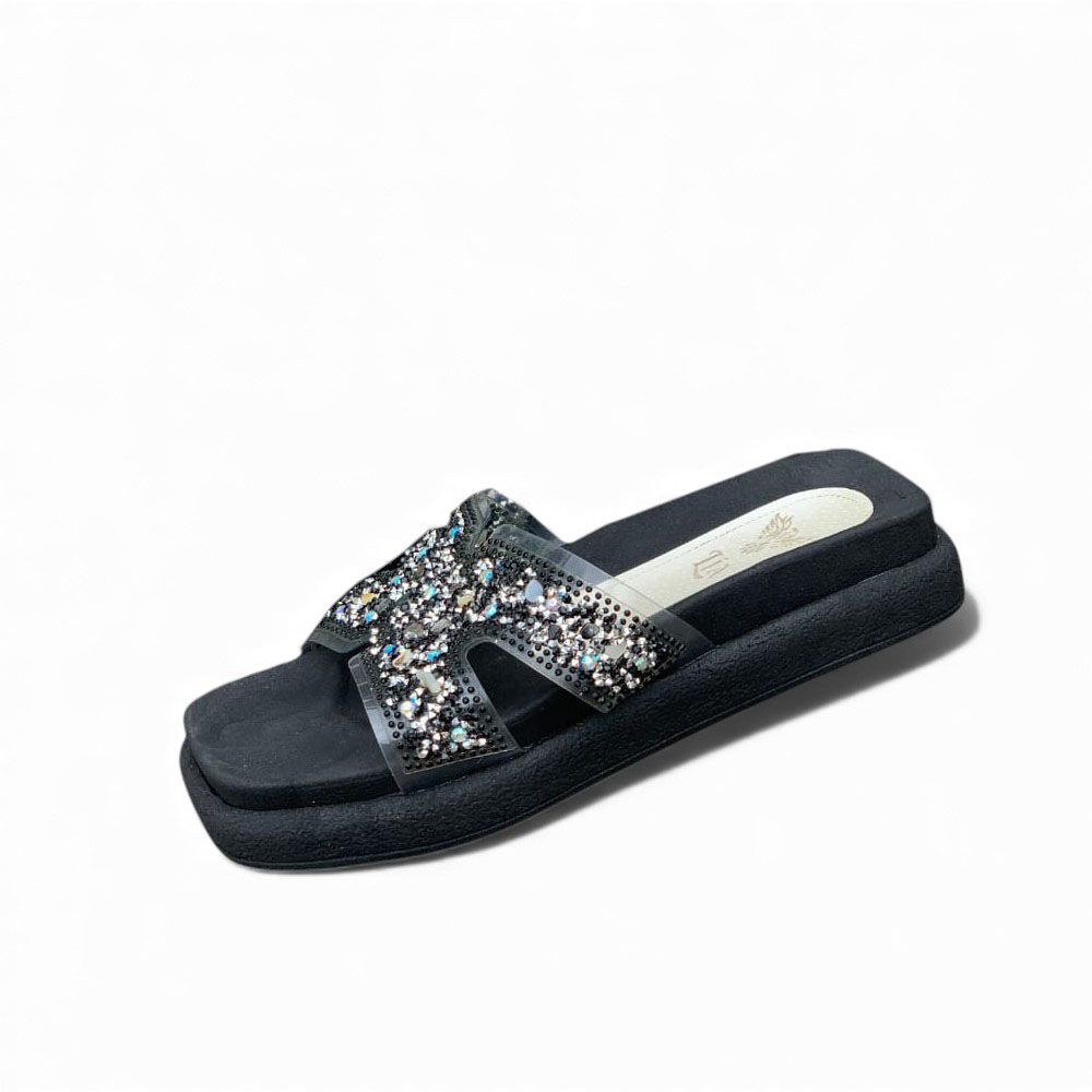 SANDALIA MUJER 1431L-48 MICA H COLOR NEGRO - 1