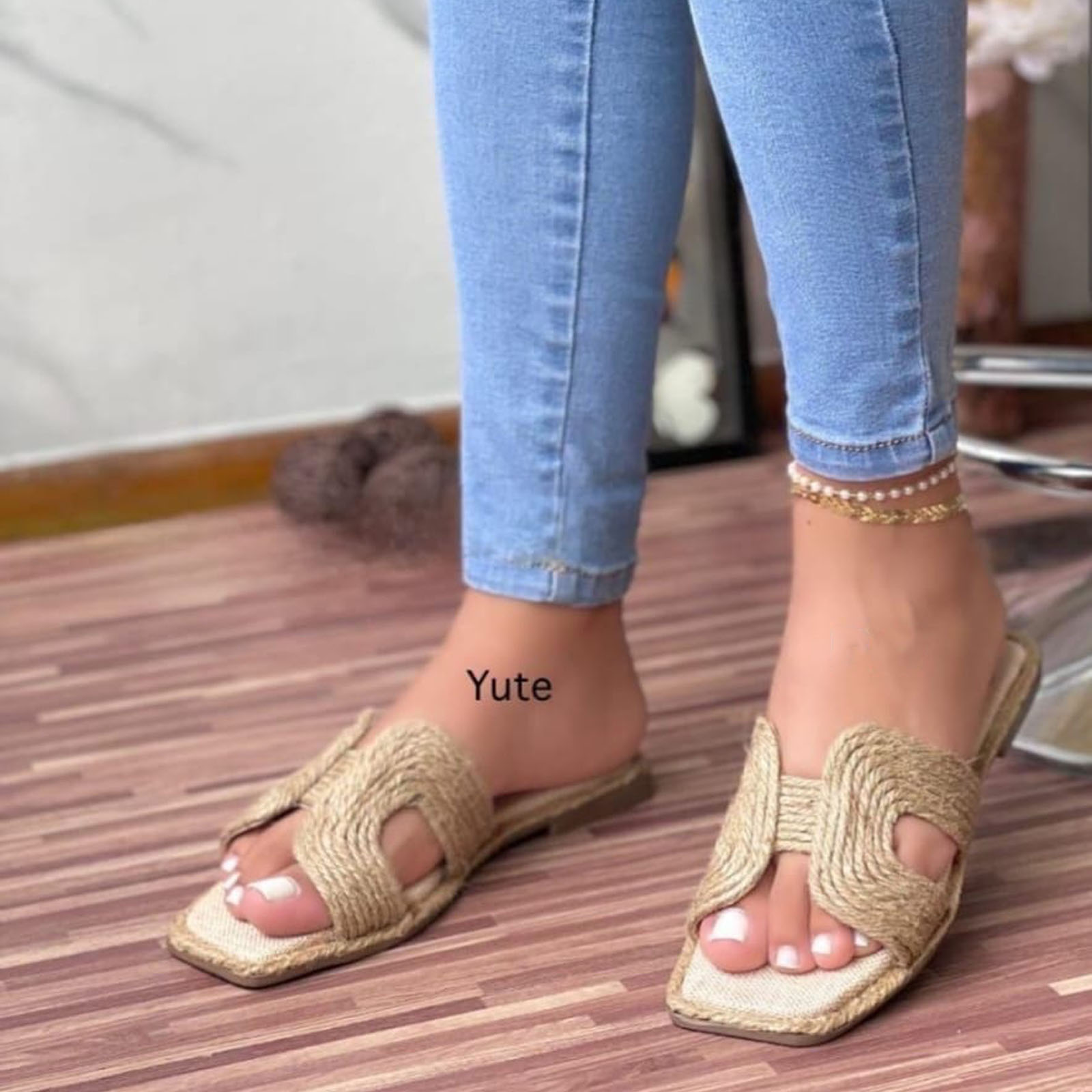SANDALIA MUJER HH VERANO 1299 -35 COLOR YUTE - 3