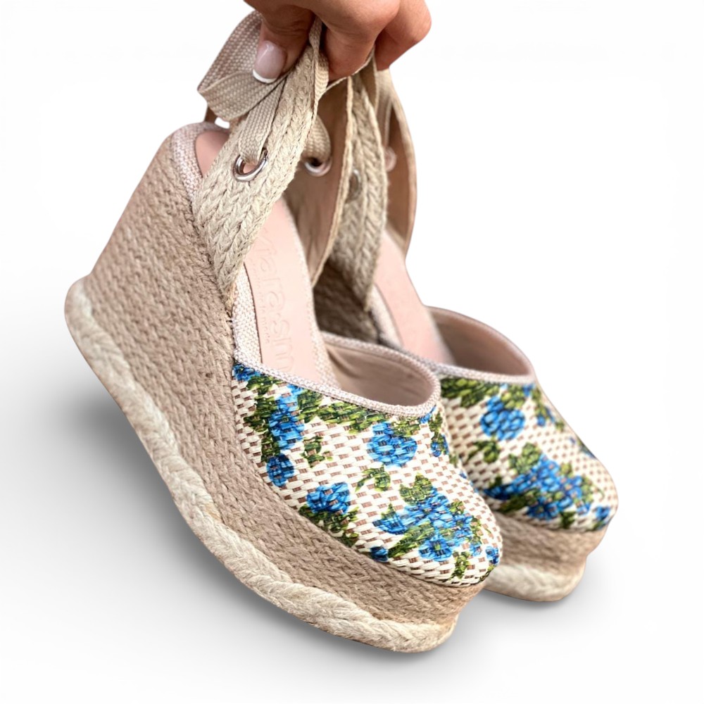 SANDALIA MUJER FORRADO YUTE X9 2086L-62 COLOR MULTICOLOR - 2