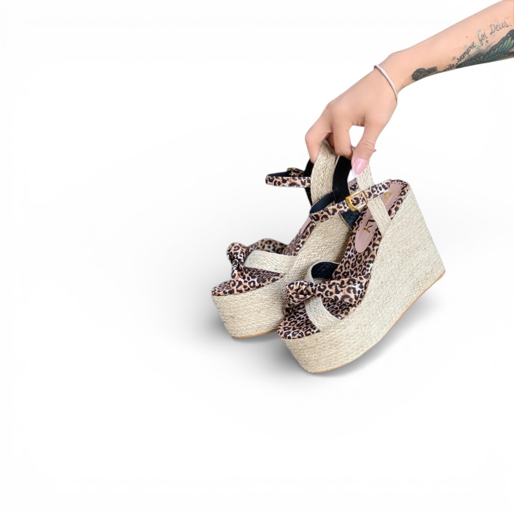 SANDALIA MUJER YUTE TACO 9 2086L-60 COLOR PRINT - 1