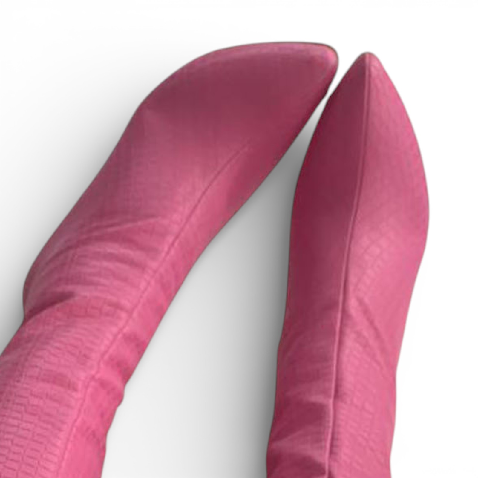 BOTA MUJER LEONA 1299-95 LABRADO TACO AGUJA #9 COLOR FUCSIA - 2