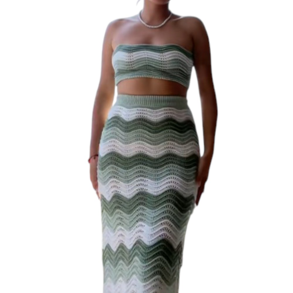 CONJUNTO ARUBA GREI 362G INT4-35 HILO TACTO ALGODON COLOR OLIVO - 3