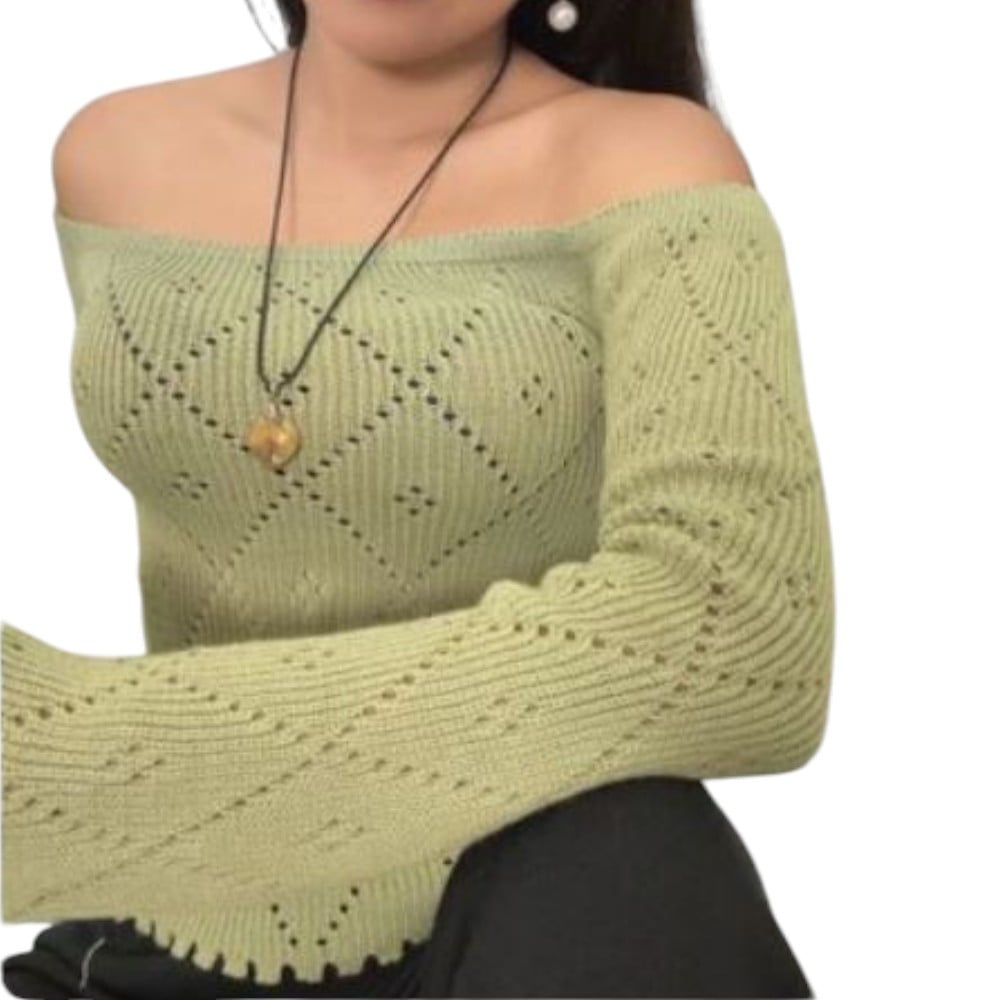 RUMBERA MUJER COCO HILO TACTO 043G GAB-21 COLOR OLIVO - 1