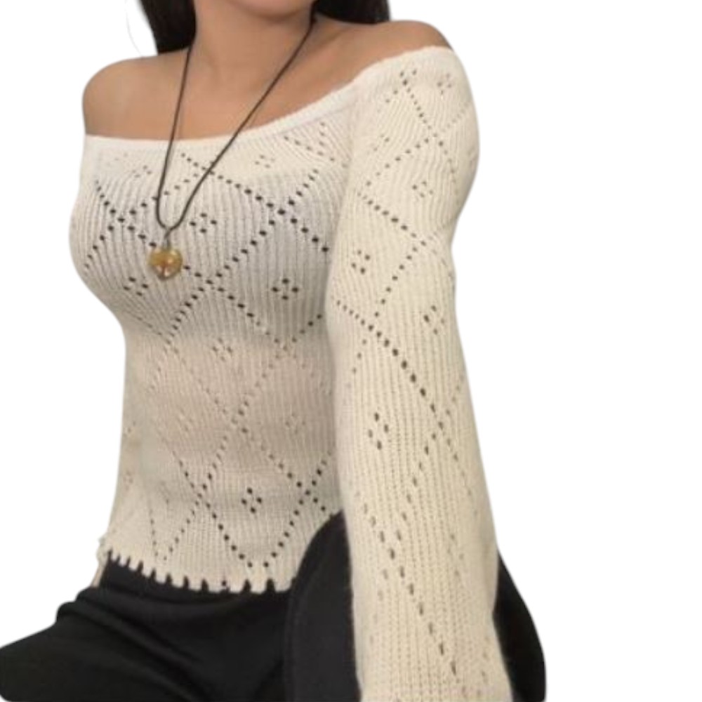 RUMBERA MUJER COCO HILO TACTO 043G GAB-21 COLOR HUESO - 1