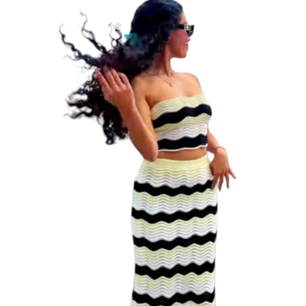 CONJUNTO ARUBA GREI 362G INT4-35 HILO TACTO ALGODON COLOR AMARILLO - 1