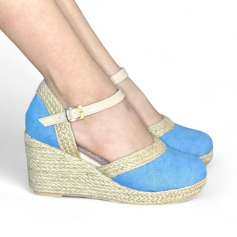 SANDALIA MUJER 2086L-65 TIJERAS TACO X5 COLOR CHOCOLATE - 2