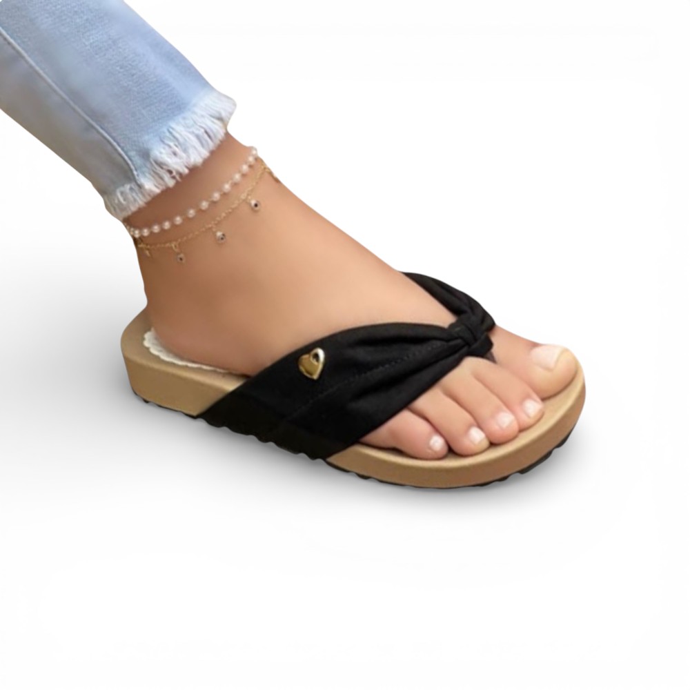 SANDALIA MUJER ABU ECOSHOP 2086L-35 COLOR NEGRO - 1