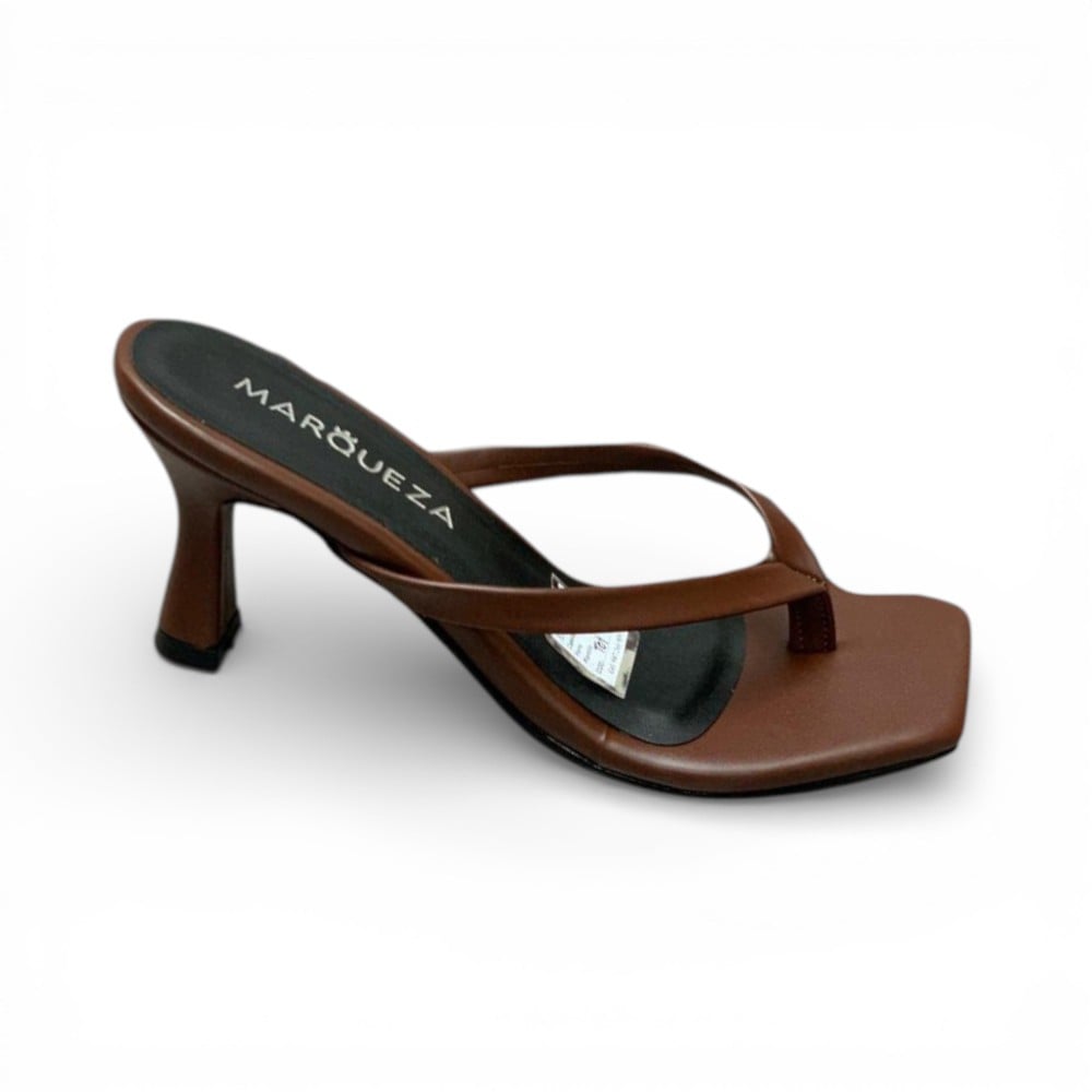 SANDALIA MUJER 2086L-65 TIJERAS KITTEN X5 COLOR CHOCOLATE - 1