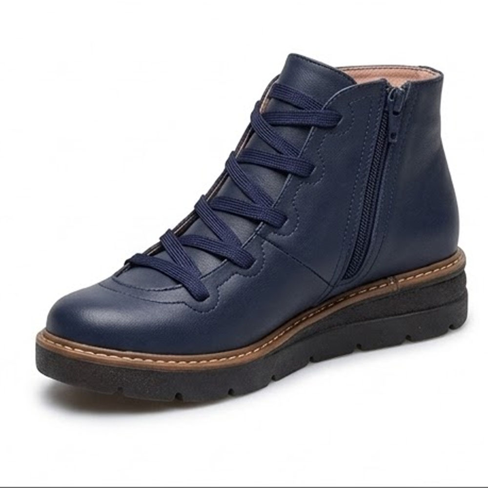 BOTIN MUJER CASUAL 2086-50 FERRI REVELDE COLOR AZUL - 1