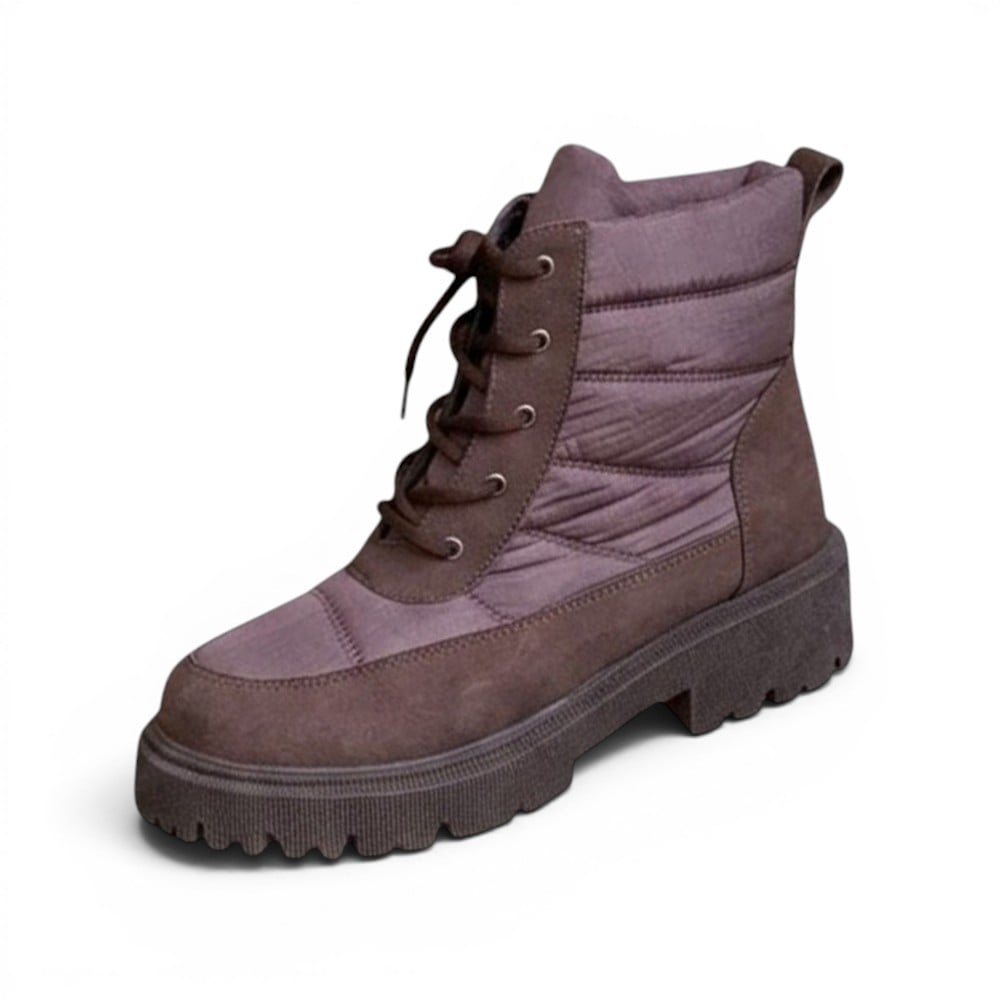 BOTIN MUJER CASUAL 2086-53 IMPERMIABLE COLOR CHOCOLATE - 1