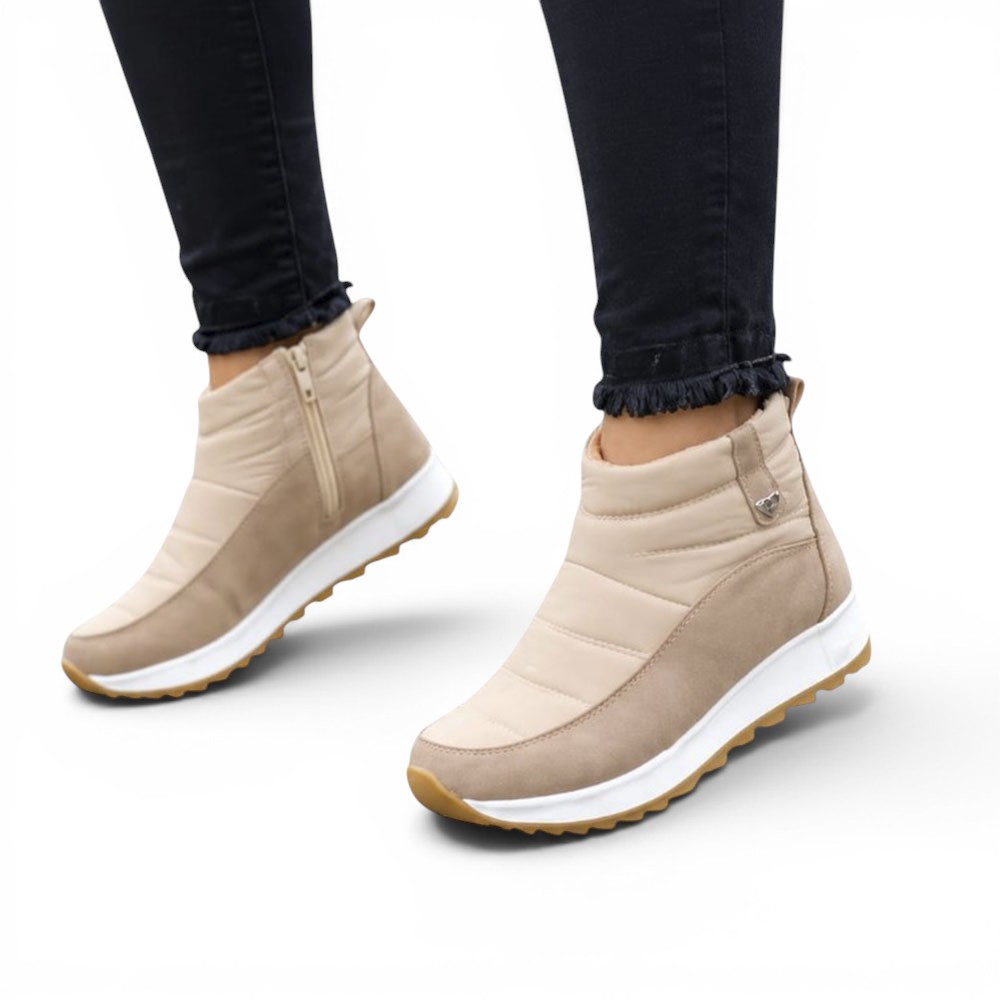 BOTIN MUJER 2086-45 ENANA IMPERMIABLE COLOR BEIGE - 2