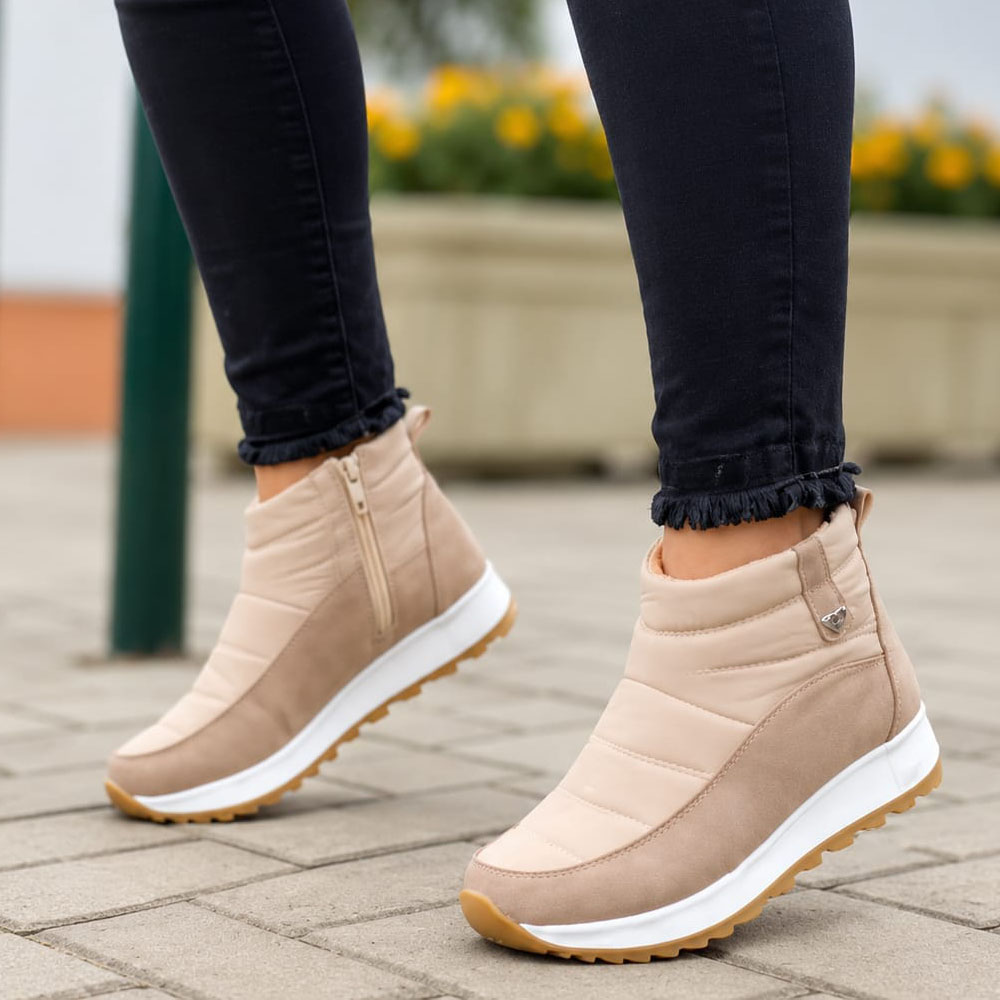 BOTIN MUJER 2086-45 ENANA IMPERMIABLE COLOR BEIGE - 3