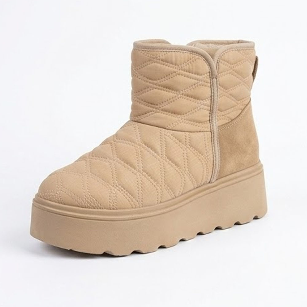 BOTIN MUJER PANTUBOTAS 2086-50 TACO 5 COLOR BEIGE - 1