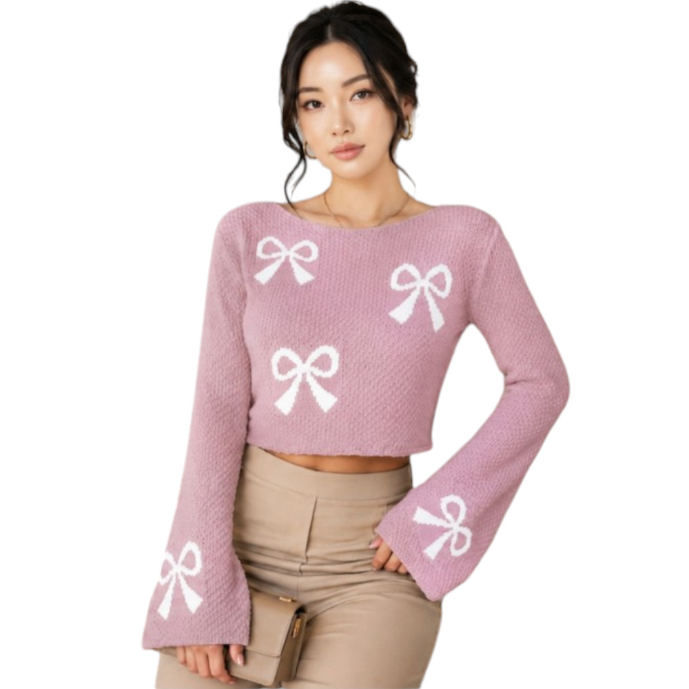 POLO MUJER LAZO MALLA DOM464G-18 HILO TACTO ALGODON COLOR API - 4