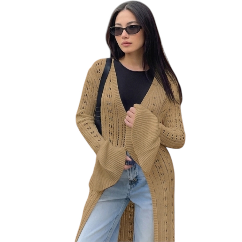 CAPA MAXI MUJER BRA127C-45 MULTIUSO HILO TACTO ALGODON COLOR CARTON - 5