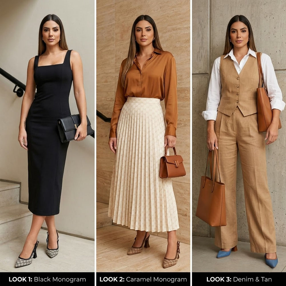 SANDALIA MUJER PUNTA CERRADA 2086-58 TACO 7 TELA DRILL COLOR CHOCOLATE - 4