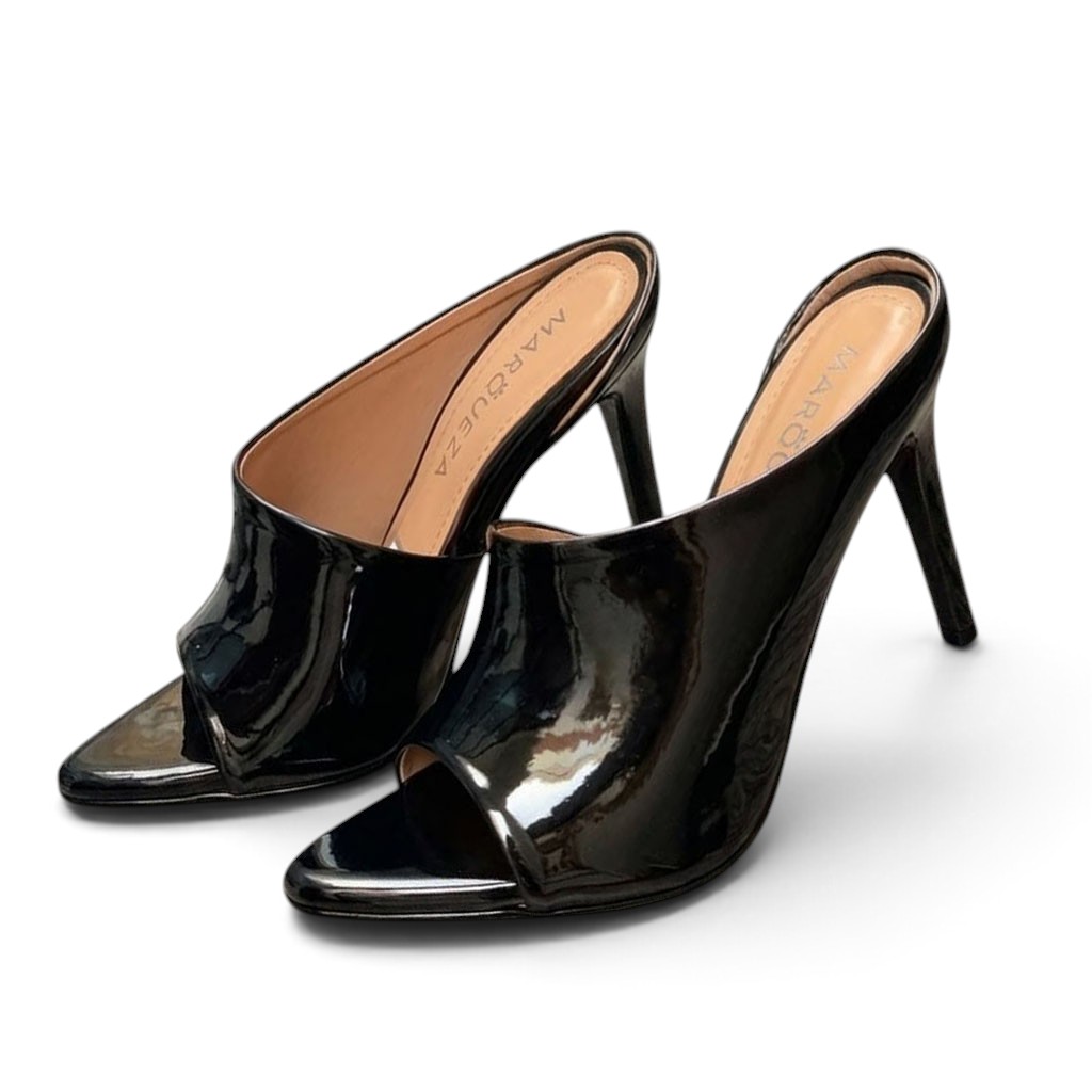ZUECO MUJER CHAROL 2086-65 TACO 9 COLOR NEGRO - 1