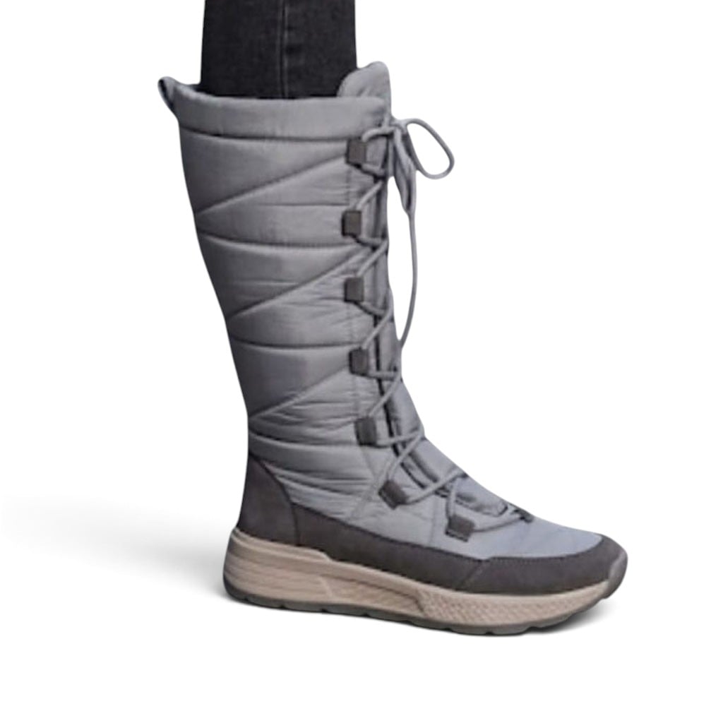BOTA MUJER CASUAL LARGA IMPERMEABLE COLUMBIA 2086-65 COLOR GRIS - 1
