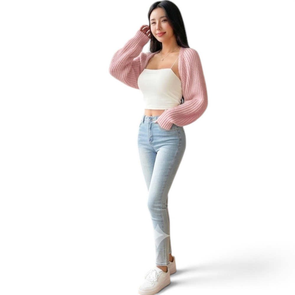 MANGA MUJER COREANA DOM464-18 DRALOM COLOR API - 3