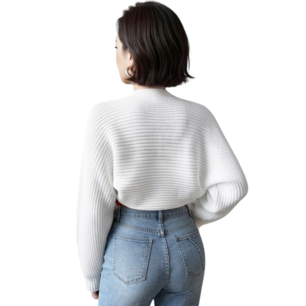 MANGA MUJER COREANA DOM464-18 DRALOM COLOR PERLA - 2