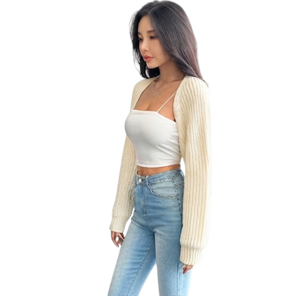 MANGA MUJER COREANA DOM464-18 DRALOM COLOR CRUDO - 3